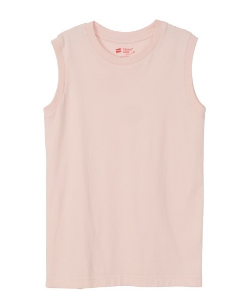 HANES(ヘインズ)の「Hanes ヘインズ 2P Japan Fit for HER スリーブレスTシャツ タンクトップ HW5327(Tシャツ/カットソー・レディース・その他/ピンク系その他・M/L)」の7枚目の写真