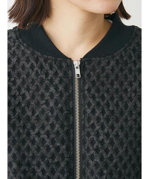 Sugar spoon(シュガースプーン)の「・SUGAR SPOON エンボスチェックブルゾン(ブルゾン・レディース・アイボリー/ブラック/ブルー/ピンク・FREE)」の16枚目の写真