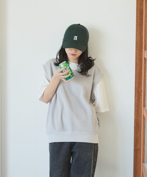 GLOBAL WORK（グローバルワーク）の「ワッフルベストSET/AND YUA ANY/976554（ベスト・キッズ・オフホワイト/ブラック/グレイッシュベージュ・150cm/160cm/170cm）」の20枚目の写真