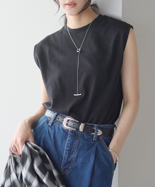 model：161cm 着用サイズ：F
