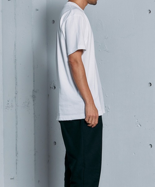 THINGS THAT MATTER(シングス ザット マター)の「ONENESS LOGO HEAVY WEIGHT T-SHIRT / ワンネスロゴヘビーウェイトTシャツ(Tシャツ/カットソー・レディース・ブラック/ホワイト・1/2)」の8枚目の写真