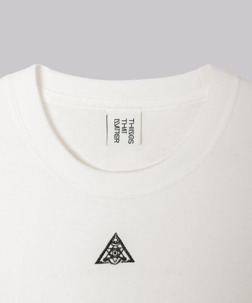 THINGS THAT MATTER(シングス ザット マター)の「ONENESS LOGO HEAVY WEIGHT T-SHIRT / ワンネスロゴヘビーウェイトTシャツ(Tシャツ/カットソー・レディース・ブラック/ホワイト・1/2)」の11枚目の写真