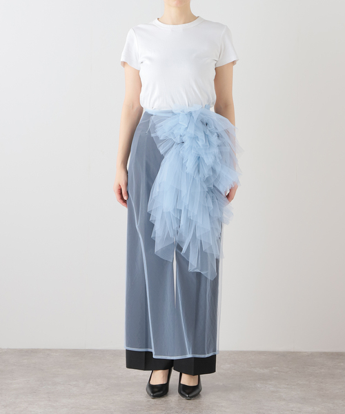 新品未使用【MARGE/マージ 】チュールオーバースカート CITYSHOP（シティーショップ）の「【MARGE/マージ】Tulle decorative