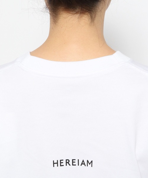tシャツ 「HEREIAM」 IIWC LOGO TEE レディース HEREIAM tシャツ 「HEREIAM」 IIWC LOGO TEE レディース