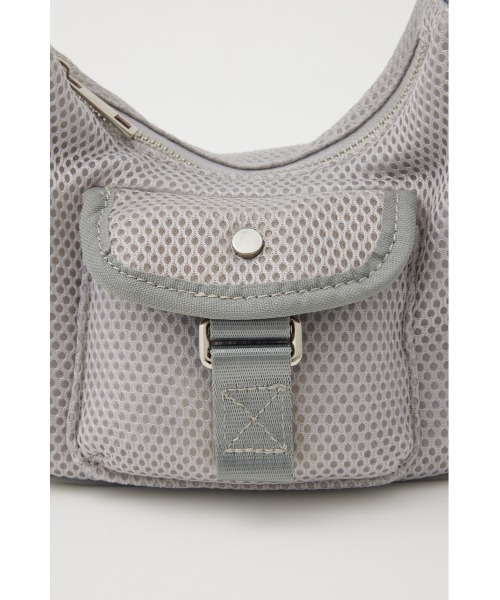 LAGUA GEM（ラグアジェム）の「MESH COMPACT バッグ（ショルダーバッグ・レディース・ブラック/シルバー・FREE）」の10枚目の写真