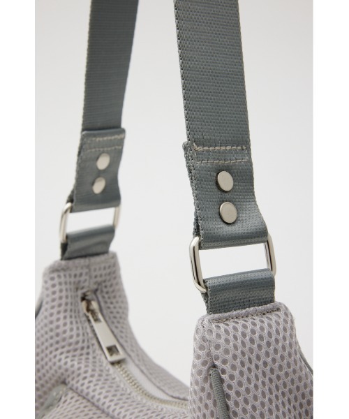 LAGUA GEM（ラグアジェム）の「MESH COMPACT バッグ（ショルダーバッグ・レディース・ブラック/シルバー・FREE）」の12枚目の写真