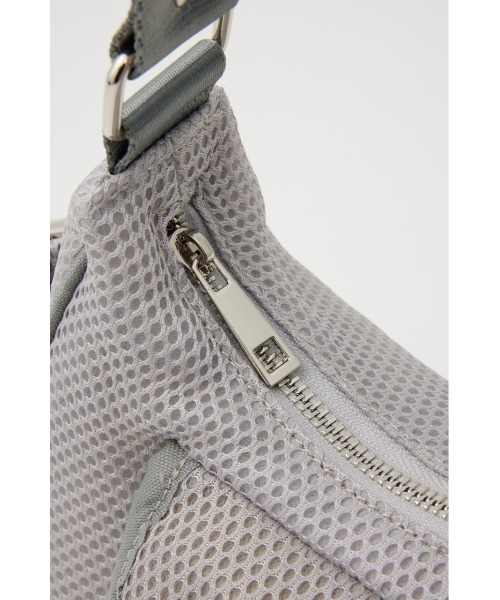 LAGUA GEM（ラグアジェム）の「MESH COMPACT バッグ（ショルダーバッグ・レディース・ブラック/シルバー・FREE）」の13枚目の写真