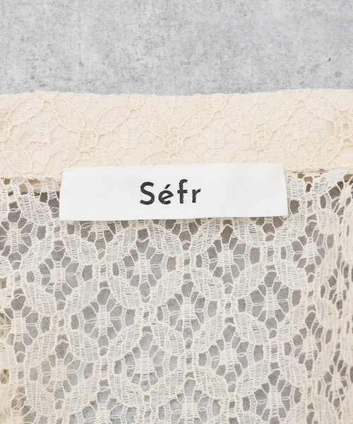 Sefr（セファ）の「【Sefr / セファー】JAGOU SHIRT（シャツ/ブラウス・メンズ・アイボリー・MEDIUM/SMALL）」の4枚目の写真