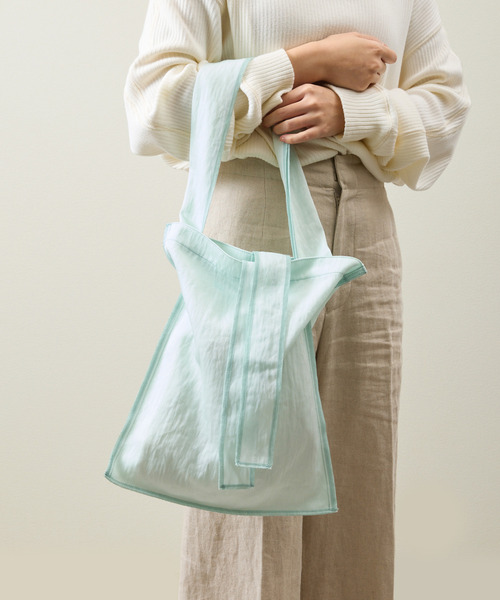 ITTI(イッチ)の「ITTI イッチ / MARY INSIDE OUT TOTE - M / CERATO BRIGHT インサイドアウトナイロントートバッグ M / ITTI-BAG-130-CB(トートバッグ・メンズ・ブラック/ブラウン/ダークグリーン/レッド/ミント/ラベンダー/グレー・FREE)」の5枚目の写真