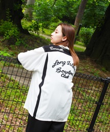 C.E.L.STORE | DEL MAR sportswear / デルマースポーツウェア BOWLING SS SHIRTS ボウリングシャツ 刺繍 オーバーサイズ(シャツ/ブラウス)