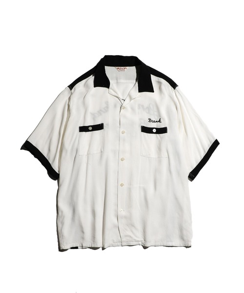 C.E.L.STORE(セルストア)の「DEL MAR sportswear / デルマースポーツウェア BOWLING SS SHIRTS ボウリングシャツ 刺繍 オーバーサイズ(シャツ/ブラウス・メンズ・マスタード/ブラック/ホワイト・LARGE/MEDIUM)」の13枚目の写真