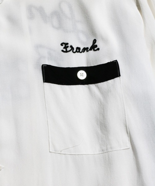 C.E.L.STORE(セルストア)の「DEL MAR sportswear / デルマースポーツウェア BOWLING SS SHIRTS ボウリングシャツ 刺繍 オーバーサイズ(シャツ/ブラウス・メンズ・マスタード/ブラック/ホワイト・LARGE/MEDIUM)」の19枚目の写真
