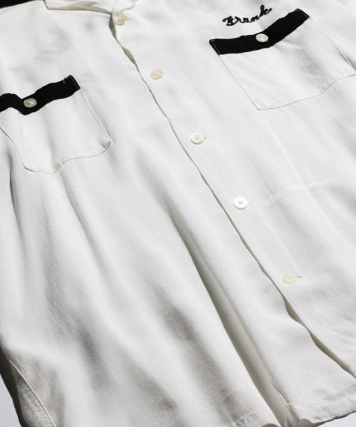 C.E.L.STORE(セルストア)の「DEL MAR sportswear / デルマースポーツウェア BOWLING SS SHIRTS ボウリングシャツ 刺繍 オーバーサイズ(シャツ/ブラウス・メンズ・マスタード/ブラック/ホワイト・LARGE/MEDIUM)」の17枚目の写真