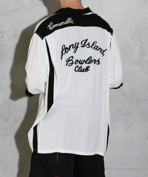 C.E.L.STORE(セルストア)の「DEL MAR sportswear / デルマースポーツウェア BOWLING SS SHIRTS ボウリングシャツ 刺繍 オーバーサイズ(シャツ/ブラウス・メンズ・マスタード/ブラック/ホワイト・LARGE/MEDIUM)」の14枚目の写真