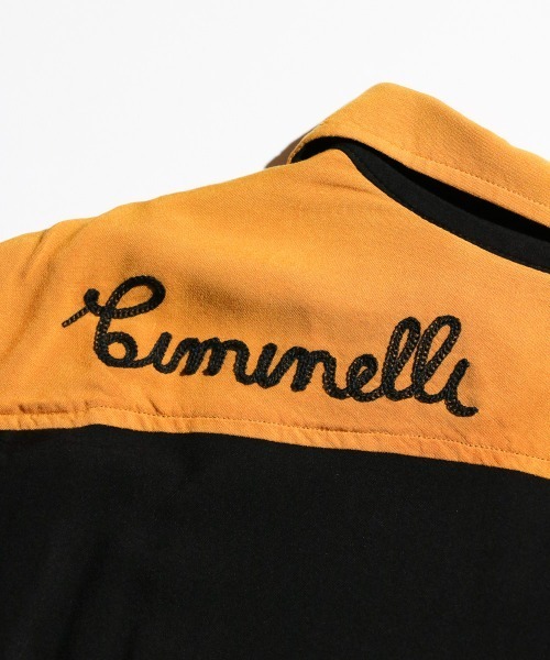 C.E.L.STORE(セルストア)の「DEL MAR sportswear / デルマースポーツウェア BOWLING SS SHIRTS ボウリングシャツ 刺繍 オーバーサイズ(シャツ/ブラウス・メンズ・マスタード/ブラック/ホワイト・LARGE/MEDIUM)」の7枚目の写真