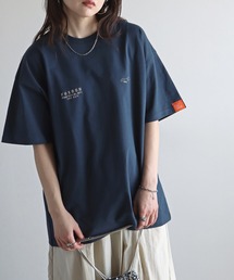 COURO | 【FOXRUN/フォックスラン】 別注ワンポイント刺繍オーバーサイズユニセックスTシャツ(Tシャツ/カットソー)