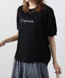 ブローディア BRODIAEA 半袖シンプルロゴカットソー （ブラック） BRODIAEA｜ブローディア（レディース）のTシャツ/カットソー