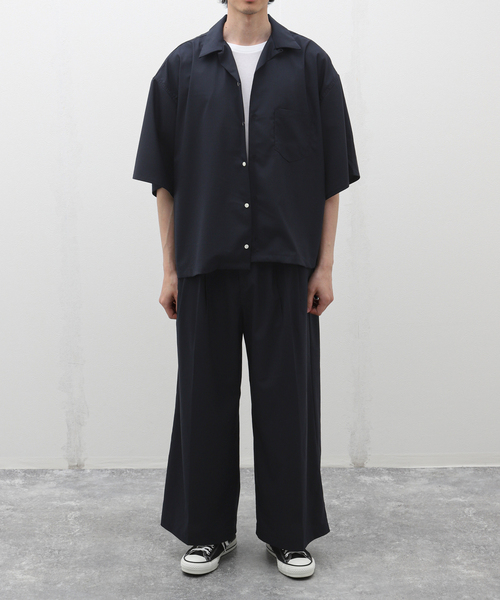 Sillage (シアージ) WOOL TROPICAL GURKHA PANTS EX SL24SS-GPTW-NV