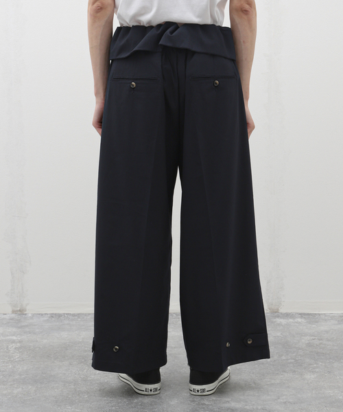 Sillage（シアージ）の「Sillage (シアージ) WOOL TROPICAL GURKHA PANTS EX SL24SS-GPTW-NV（スラックス・メンズ・ネイビー・FREE）」の5枚目の写真