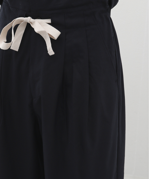 Sillage（シアージ）の「Sillage (シアージ) WOOL TROPICAL GURKHA PANTS EX SL24SS-GPTW-NV（スラックス・メンズ・ネイビー・FREE）」の12枚目の写真