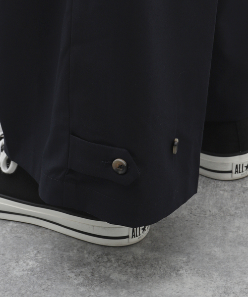 Sillage（シアージ）の「Sillage (シアージ) WOOL TROPICAL GURKHA PANTS EX SL24SS-GPTW-NV（スラックス・メンズ・ネイビー・FREE）」の14枚目の写真