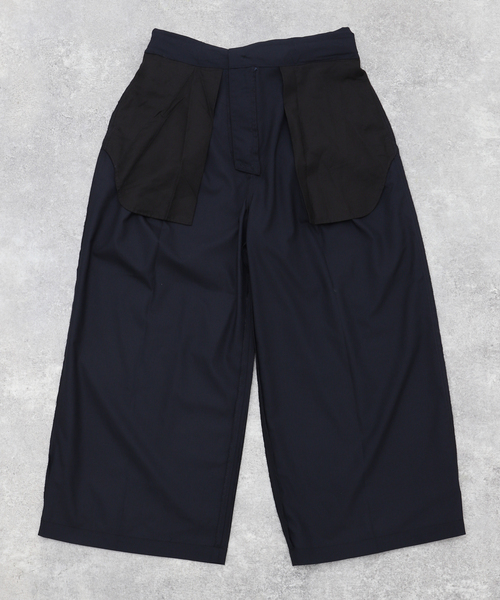 Sillage（シアージ）の「Sillage (シアージ) WOOL TROPICAL GURKHA PANTS EX SL24SS-GPTW-NV（スラックス・メンズ・ネイビー・FREE）」の16枚目の写真