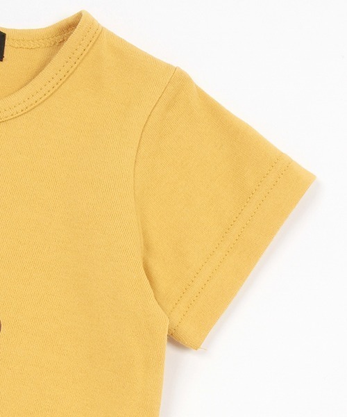 XLARGE KIDS(エクストララージキッズ)の「ファニーゴリラカバーオール(ロンパース・キッズ・トップグレー/ブルー/イエロー・70cm)」の7枚目の写真
