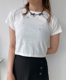 AS KNOW AS plus | ◎ちりばめ刺繍アソートTシャツ(Tシャツ/カットソー)