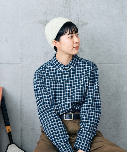 PAR ICI（パーリッシィ）の「ドンカルロ どんぐり帽（ハンチング/ベレー帽・レディース・ブラック/アイボリー・FREE）」の14枚目の写真