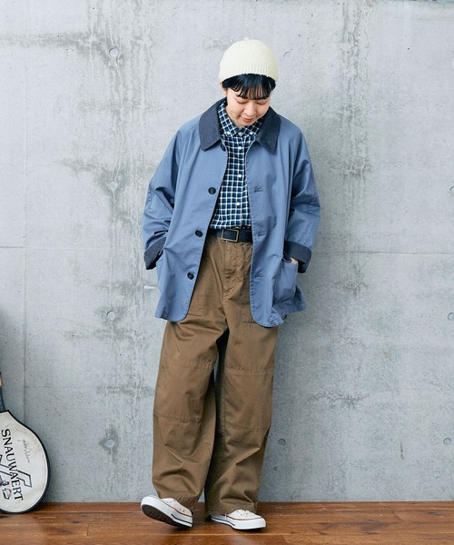 PAR ICI（パーリッシィ）の「ドンカルロ どんぐり帽（ハンチング/ベレー帽・レディース・ブラック/アイボリー・FREE）」の18枚目の写真