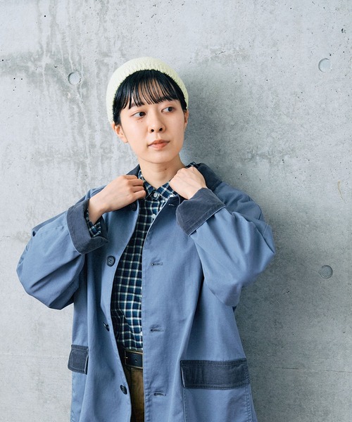 PAR ICI（パーリッシィ）の「ドンカルロ どんぐり帽（ハンチング/ベレー帽・レディース・ブラック/アイボリー・FREE）」の16枚目の写真