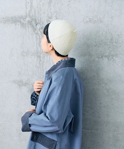 PAR ICI（パーリッシィ）の「ドンカルロ どんぐり帽（ハンチング/ベレー帽・レディース・ブラック/アイボリー・FREE）」の17枚目の写真