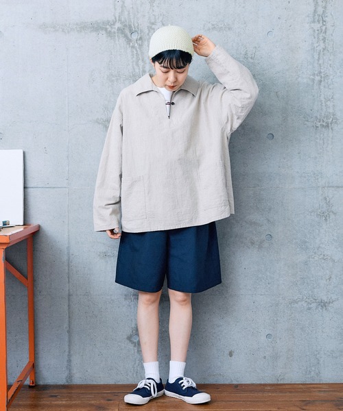 PAR ICI（パーリッシィ）の「ドンカルロ どんぐり帽（ハンチング/ベレー帽・レディース・ブラック/アイボリー・FREE）」の20枚目の写真