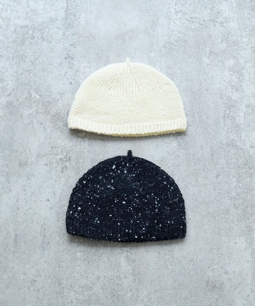 PAR ICI（パーリッシィ）の「ドンカルロ どんぐり帽（ハンチング/ベレー帽・レディース・ブラック/アイボリー・FREE）」の21枚目の写真