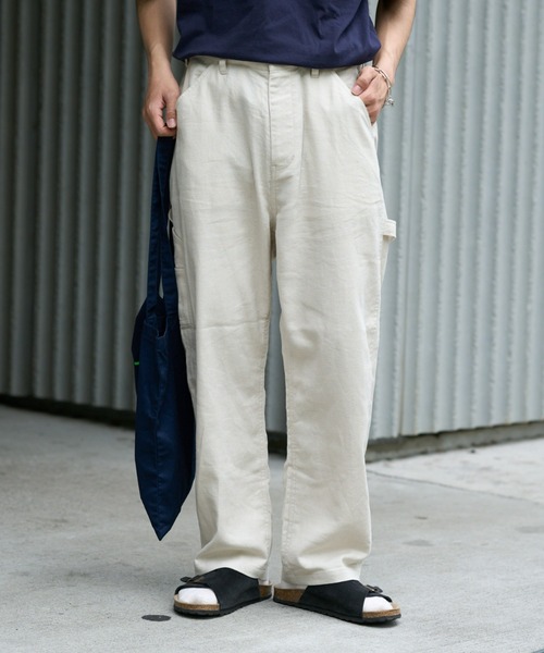 【セール】綿麻ヘリンボーンペインターパンツ（その他パンツ）｜CIAOPANIC TYPY（チャオパニックティピー）