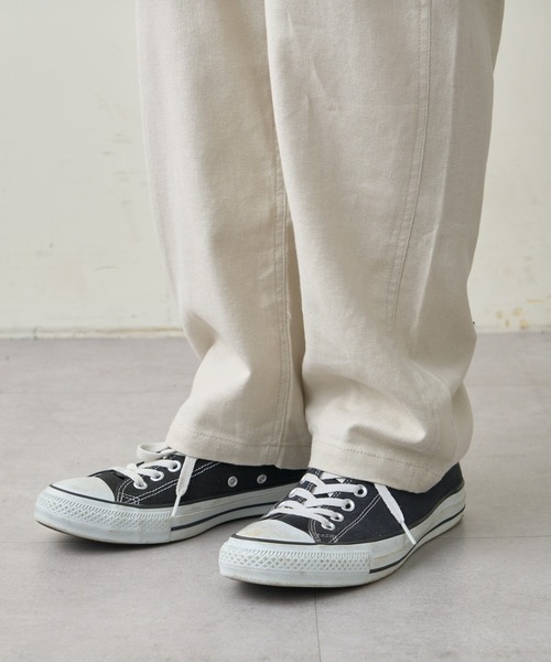 CIAOPANIC TYPY（チャオパニックティピー）の「綿麻ヘリンボーンペインターパンツ（その他パンツ・メンズ・イエロー/オフホワイト/チャコールグレー/カーキ・SMALL/MEDIUM/LARGE）」の9枚目の写真