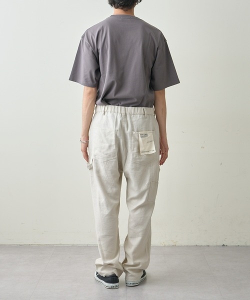 CIAOPANIC TYPY（チャオパニックティピー）の「綿麻ヘリンボーンペインターパンツ（その他パンツ・メンズ・イエロー/オフホワイト/チャコールグレー/カーキ・SMALL/MEDIUM/LARGE）」の18枚目の写真
