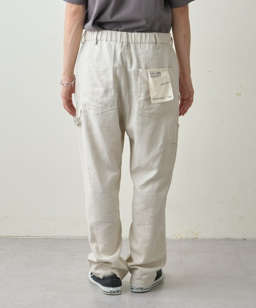 CIAOPANIC TYPY（チャオパニックティピー）の「綿麻ヘリンボーンペインターパンツ（その他パンツ・メンズ・イエロー/オフホワイト/チャコールグレー/カーキ・SMALL/MEDIUM/LARGE）」の15枚目の写真