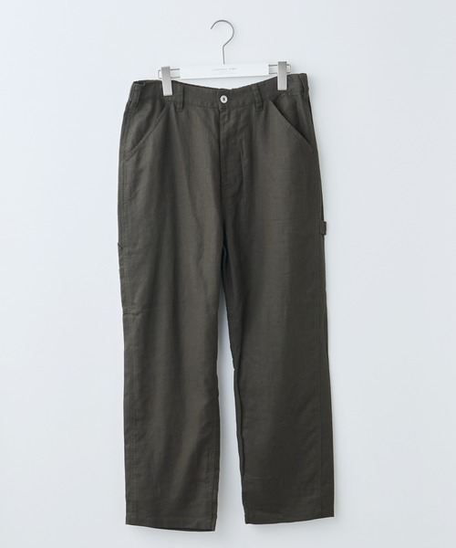 CIAOPANIC TYPY（チャオパニックティピー）の「綿麻ヘリンボーンペインターパンツ（その他パンツ・メンズ・イエロー/オフホワイト/チャコールグレー/カーキ・SMALL/MEDIUM/LARGE）」の8枚目の写真
