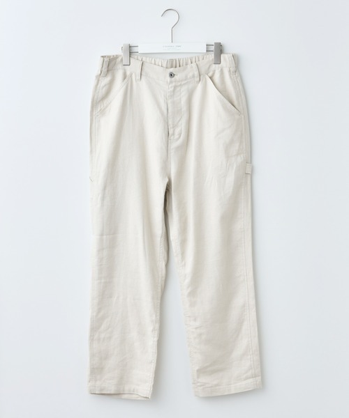 CIAOPANIC TYPY（チャオパニックティピー）の「綿麻ヘリンボーンペインターパンツ（その他パンツ・メンズ・イエロー/オフホワイト/チャコールグレー/カーキ・SMALL/MEDIUM/LARGE）」の7枚目の写真