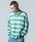 glamb�i�O�����j�́uMesh Border Knit / ���b�V���{�[�_�[�j�b�g�i�j�b�g/�Z�[�^�[�j�v�b�u���[