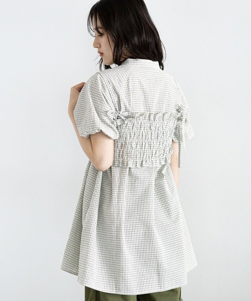 RAGEBLUE（レイジブルー）の「3WAY/ビスチェセットシャツチュニック（シャツ/ブラウス・レディース・ホワイト/ブルー系/ブラック/その他8・FREE）」の8枚目の写真