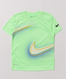 NIKE（ナイキ）の「【NIKE】NKB STACKED UP SWOOSH TEE/Tシャツ/キッズ（Tシャツ/カットソー・キッズ）」