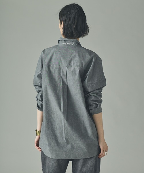 Curensology ＜&RC＞イングレインビッグシャツ Curensology｜<&RC>イングレインビッグシャツ | Rakuten Fashion(楽天