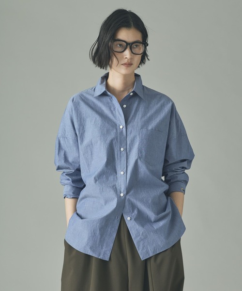 Curensology ＜&RC＞ビッグシャツ Curensology(カレンソロジー)/＜&RC＞ビッグシャツ（シャツ