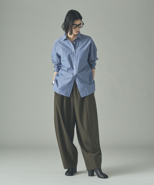 Curensology ＜&RC＞ビッグシャツ Curensology(カレンソロジー)/＜&RC＞ビッグシャツ（シャツ