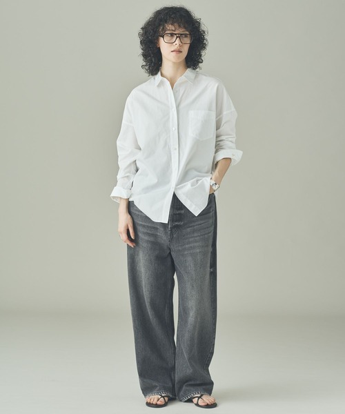Curensology(カレンソロジー)の「Curensology(カレンソロジー)/<&RC>ビッグシャツ(シャツ/ブラウス・レディース・ブルー系その他5/ブルー系その他/ピンク系その他5/サックスブルー系5/グレー/ブルー/サックスブルー系/ホワイト・FREE)」の14枚目の写真