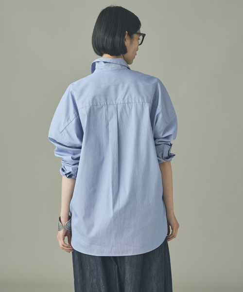 Curensology(カレンソロジー)の「Curensology(カレンソロジー)/<&RC>ビッグシャツ(シャツ/ブラウス・レディース・ブルー系その他5/ブルー系その他/ピンク系その他5/サックスブルー系5/グレー/ブルー/サックスブルー系/ホワイト・FREE)」の19枚目の写真