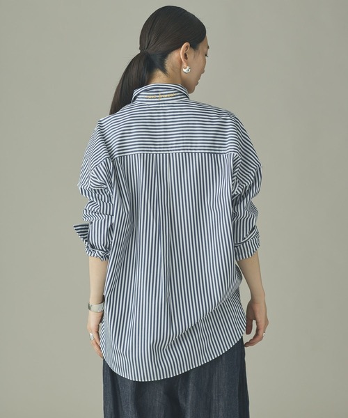 Curensology(カレンソロジー)の「Curensology(カレンソロジー)/<&RC>ビッグシャツ(シャツ/ブラウス・レディース・ブルー系その他5/ブルー系その他/ピンク系その他5/サックスブルー系5/グレー/ブルー/サックスブルー系/ホワイト/ネイビー・FREE)」の22枚目の写真