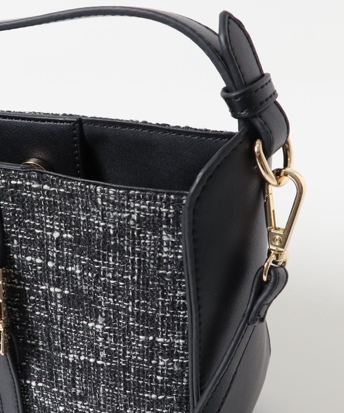 RODE SKO(ロデスコ)の「ツイードショルダーバッグ(ショルダーバッグ・レディース・レッド/ブラック・ONE)」の22枚目の写真